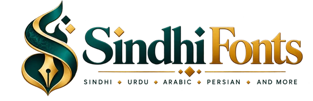 Sindhi Fonts logo